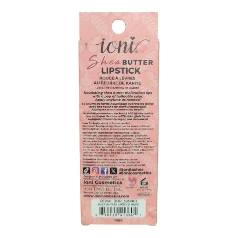 Ioni Shea Butter Lipstick - Nude